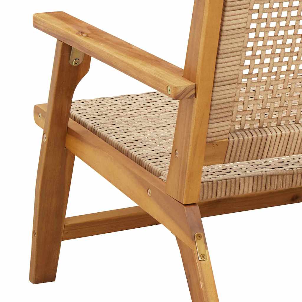 Sodo baldai 2 pcs Smėlio 67 x 78 x 73 cm