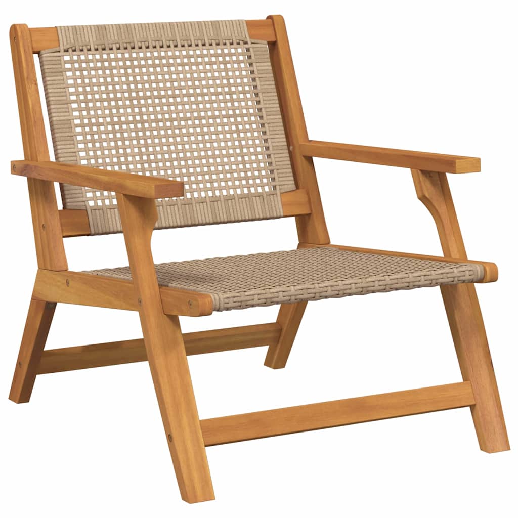 Sodo baldai 2 pcs Smėlio 67 x 78 x 73 cm