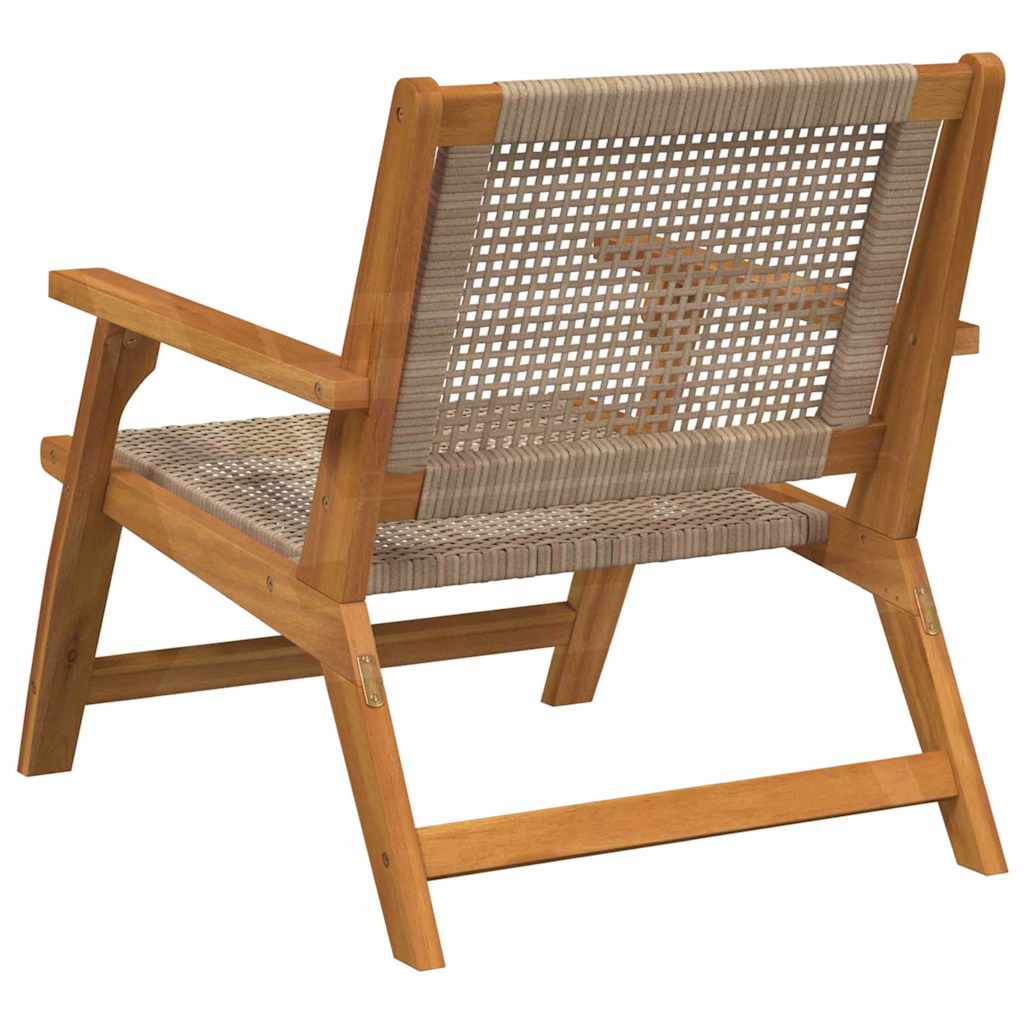 Sodo baldai 2 pcs Smėlio 67 x 78 x 73 cm