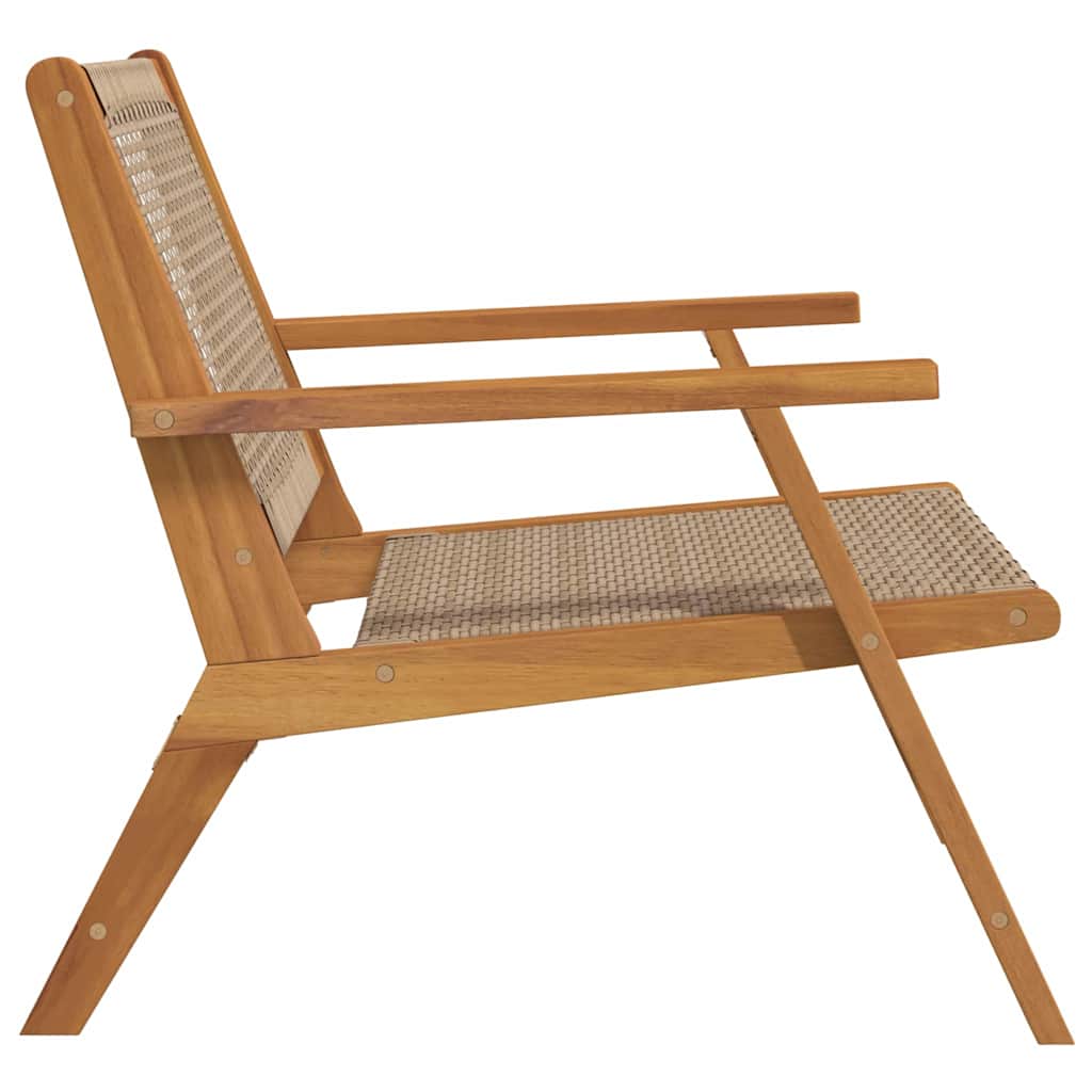 Sodo baldai 2 pcs Smėlio 67 x 78 x 73 cm