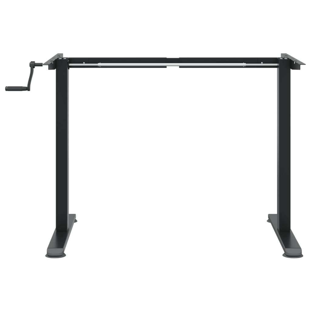 Rašomojo stalo rėmas, juodas, (94–135)x60x(70–114)cm, plienas