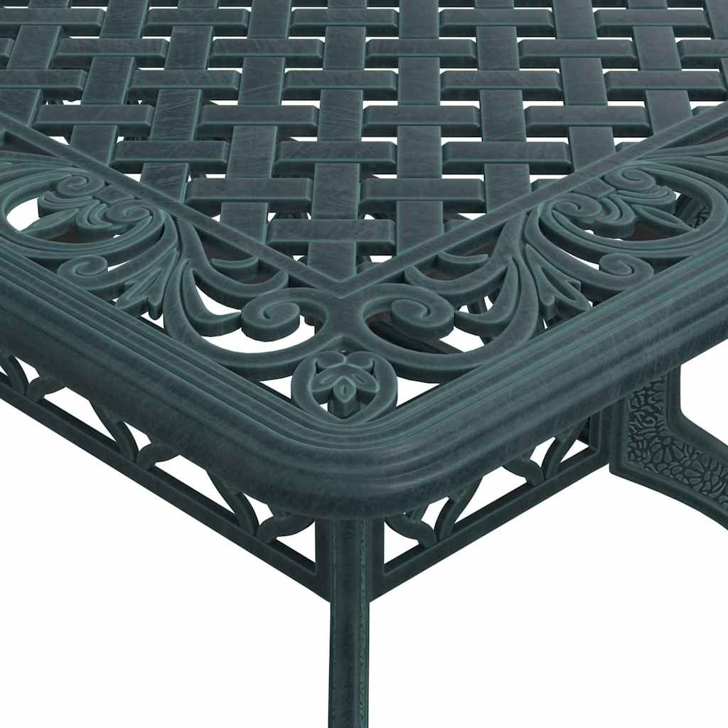 Sodo stalas Žalia 150 x 90 x 72 cm Aliuminis