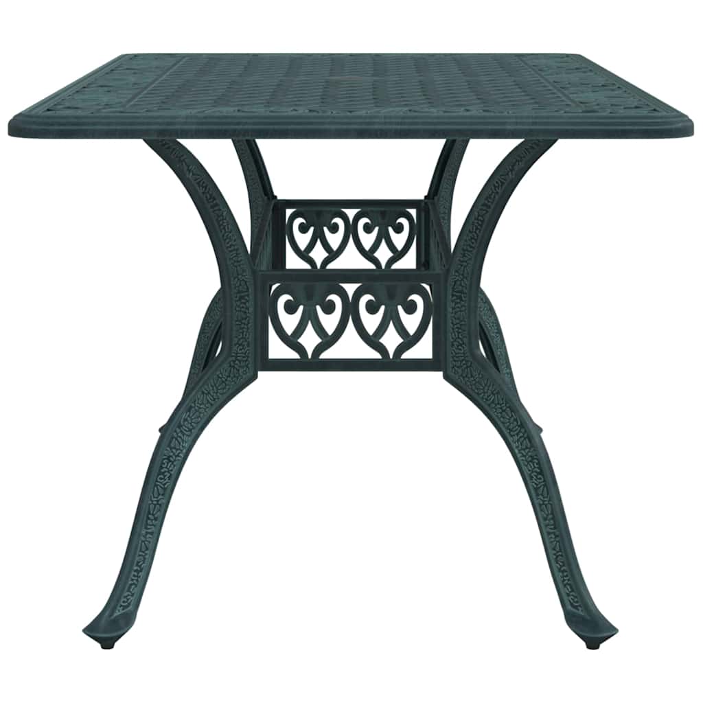 Sodo stalas Žalia 150 x 90 x 72 cm Aliuminis