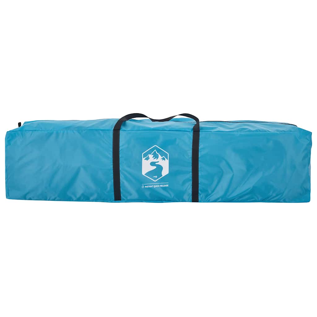 Family tent, blue, 10 person, dome, quick release