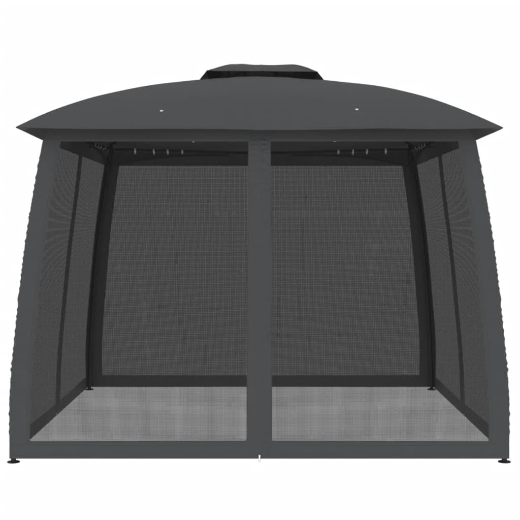 Gazebo with Roof XANDER, anthracite, 2.93x2.93m