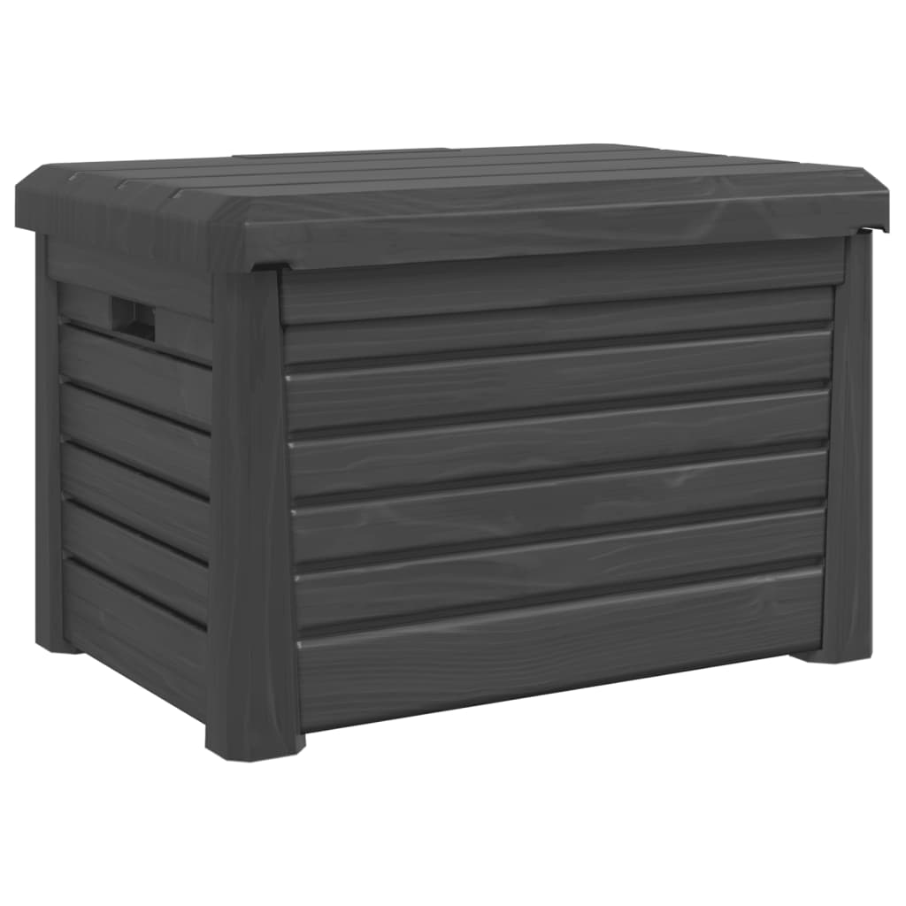 Outdoor cushion box, anthracite, 73x50.5x46.5cm, PP