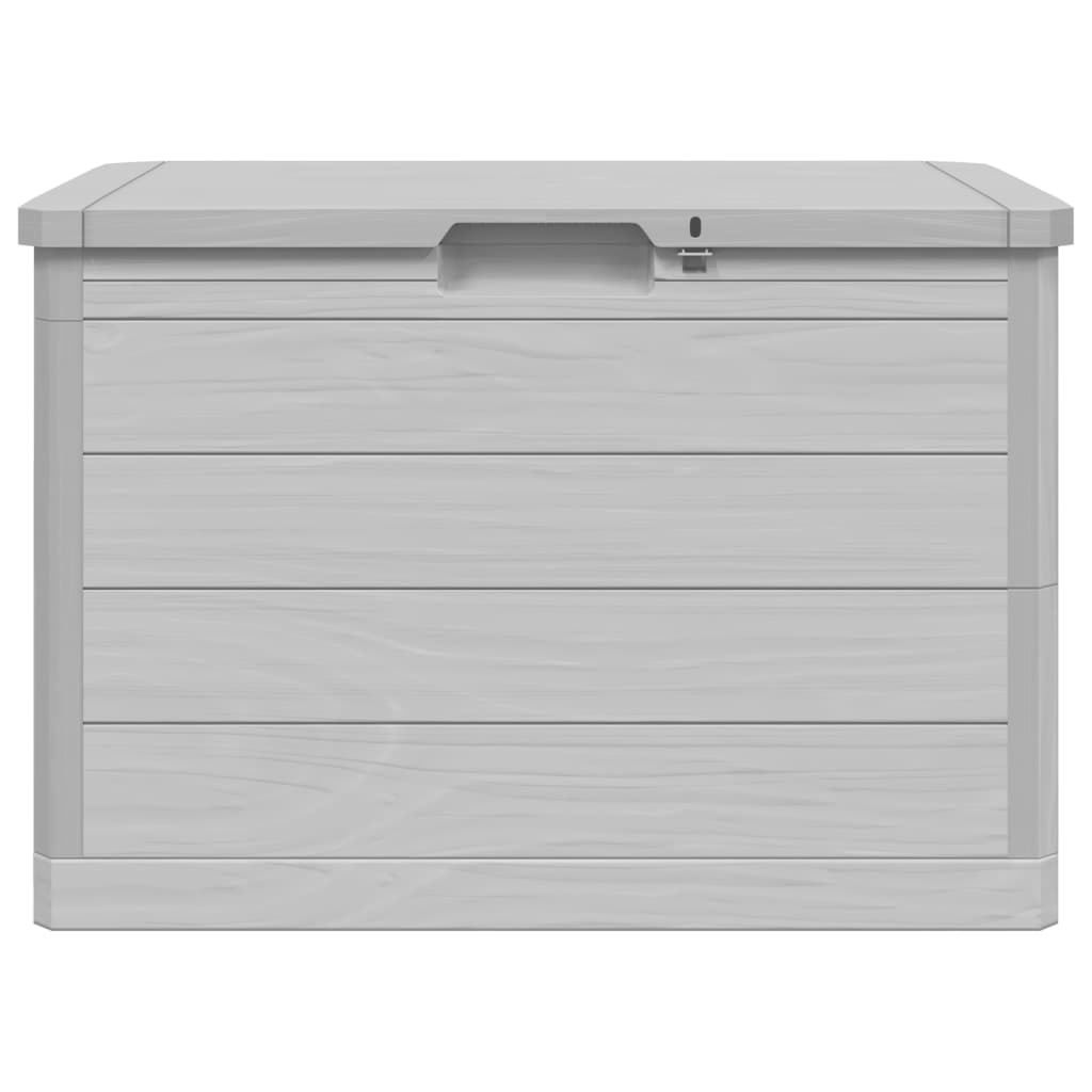 Outdoor storage box for cushions, gray, 77.5x44.5x53cm, PP