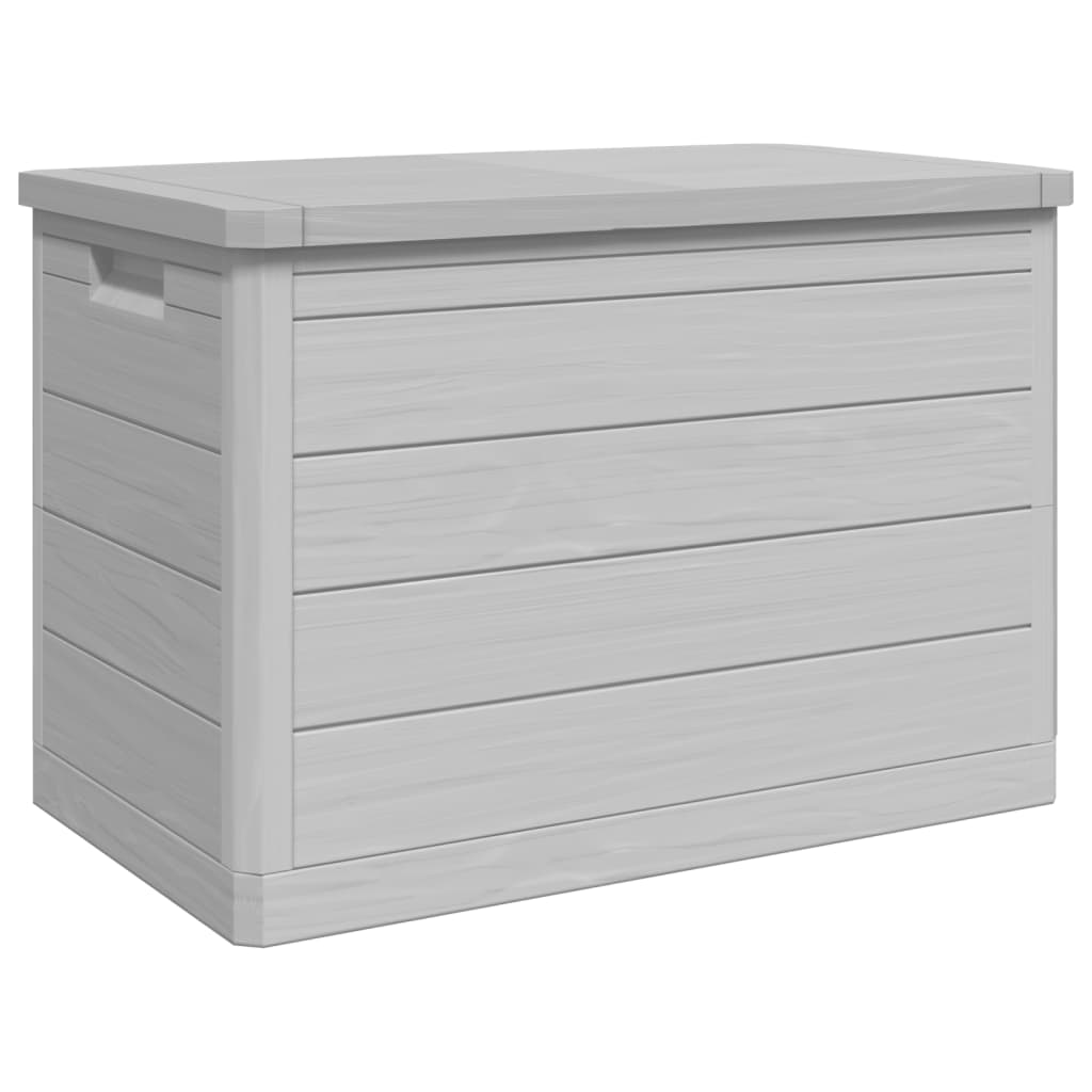 Outdoor storage box for cushions, gray, 77.5x44.5x53cm, PP