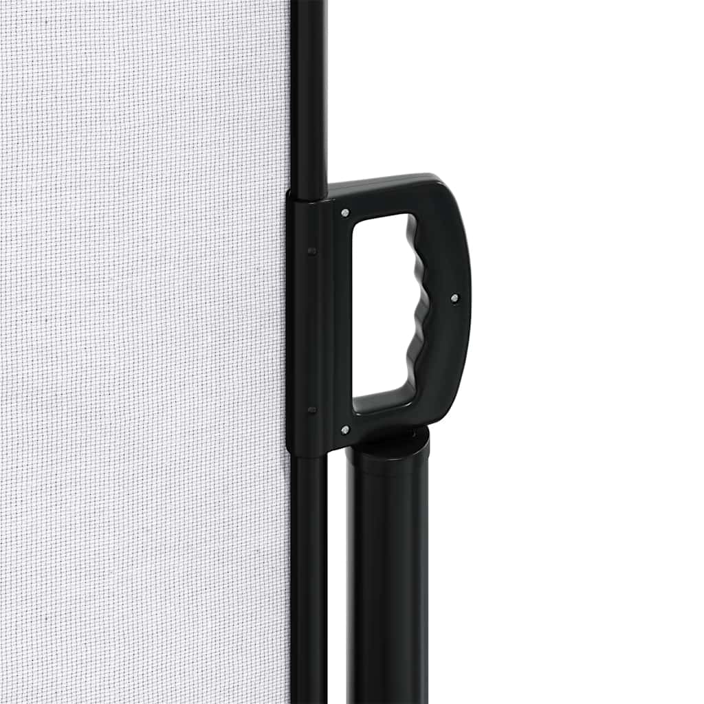 Retractable side awning, white, 220x300cm