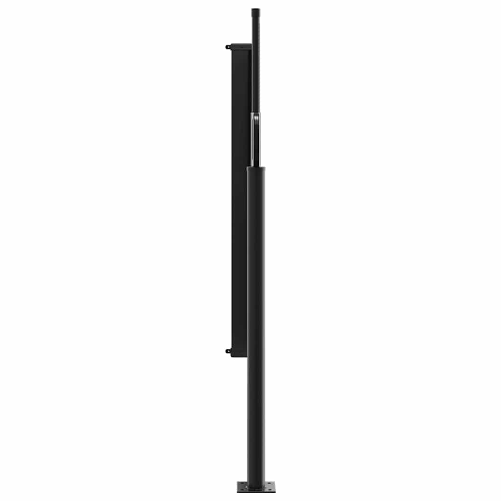 Retractable side awning, cream, 100x500cm