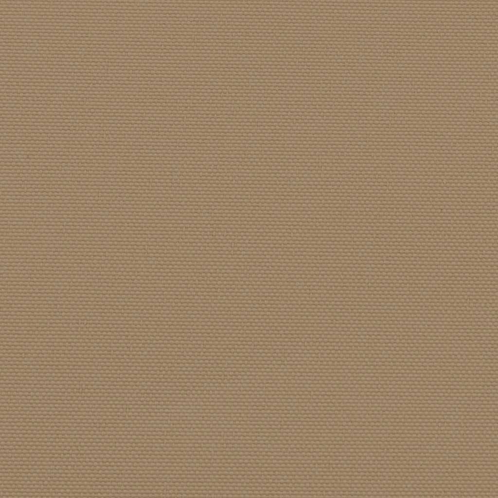 Retractable side awning, taupe color, 100x500cm