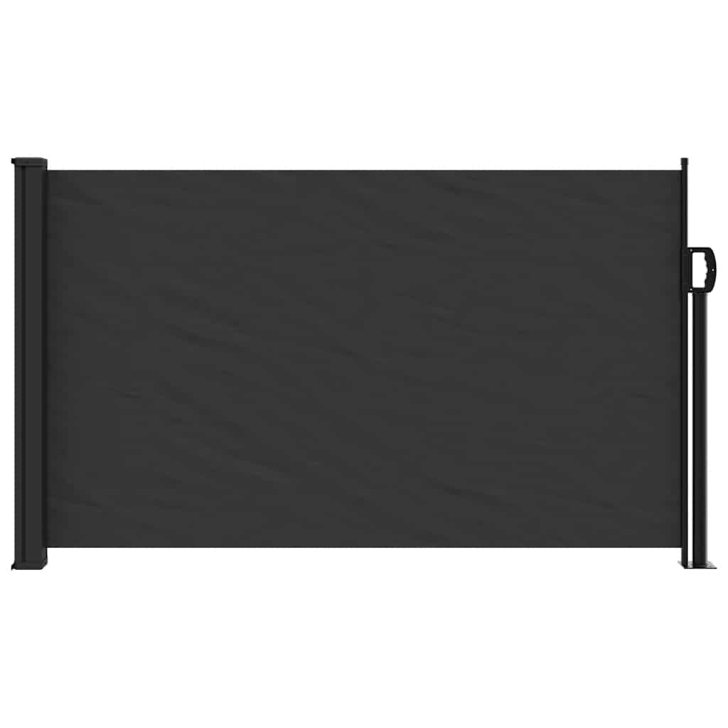 Izvelkams sānu marķīze, melns, 120x500cm