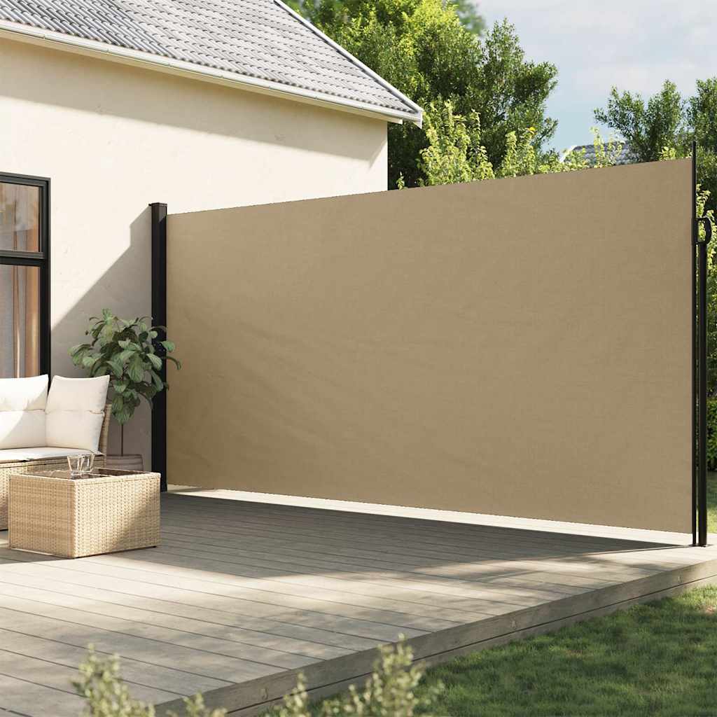 Izvelkama sāna markīze, smilškrāsas, 200x500cm