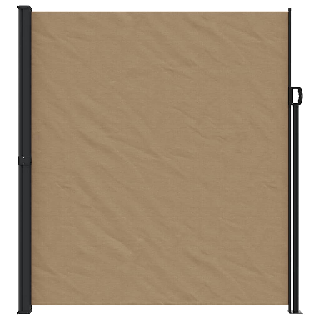 Izvelkams sānu marķīze, taupe krāsā, 220x500cm