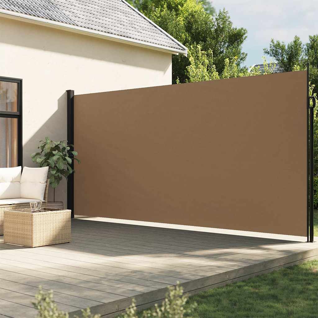 Izvelkams sānu marķīze, taupe krāsā, 220x500cm