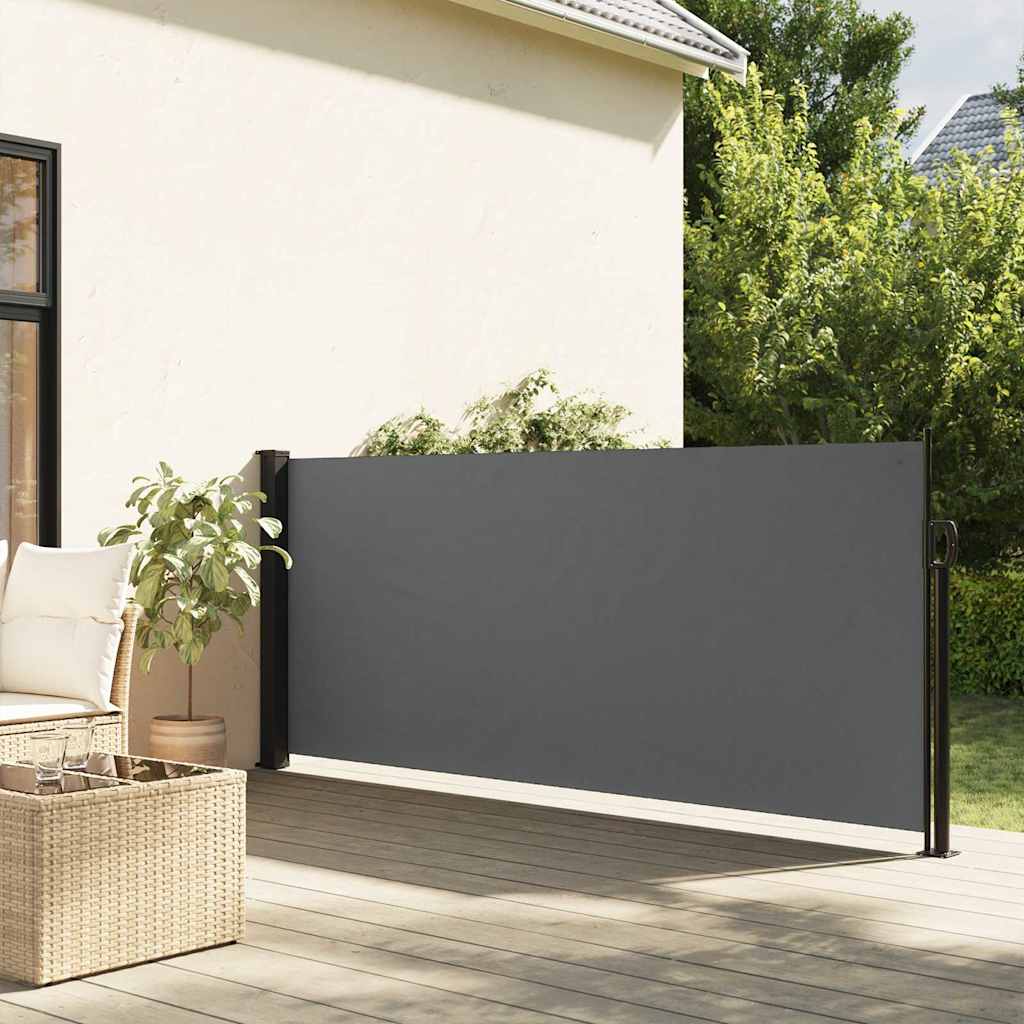 Izvelkams sānu pārsegs, antracīta krāsā, 120x600cm