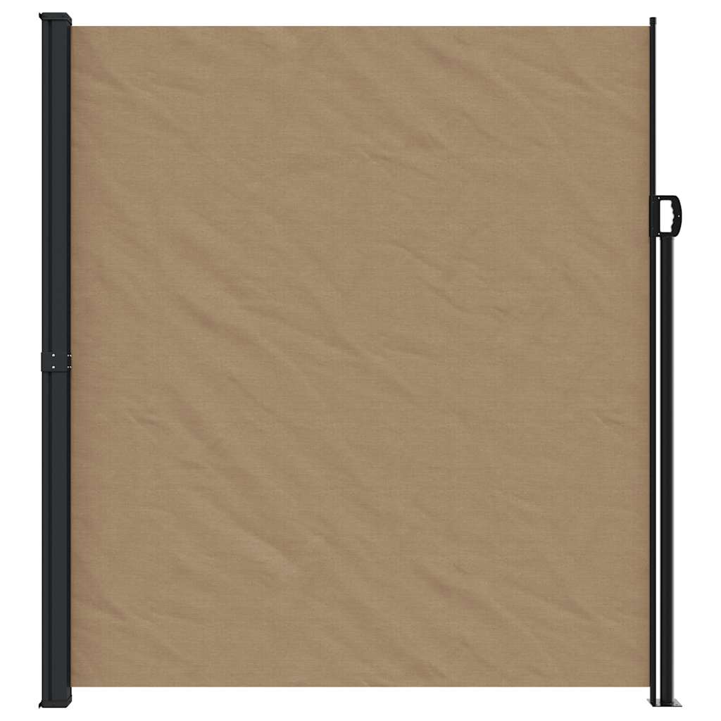 Ištraukiama šoninė markizė, taupe spalvos, 220x600cm