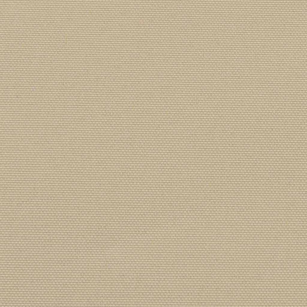 Ištraukiama šoninė pertvara, smėlio spalvos, 100x600cm