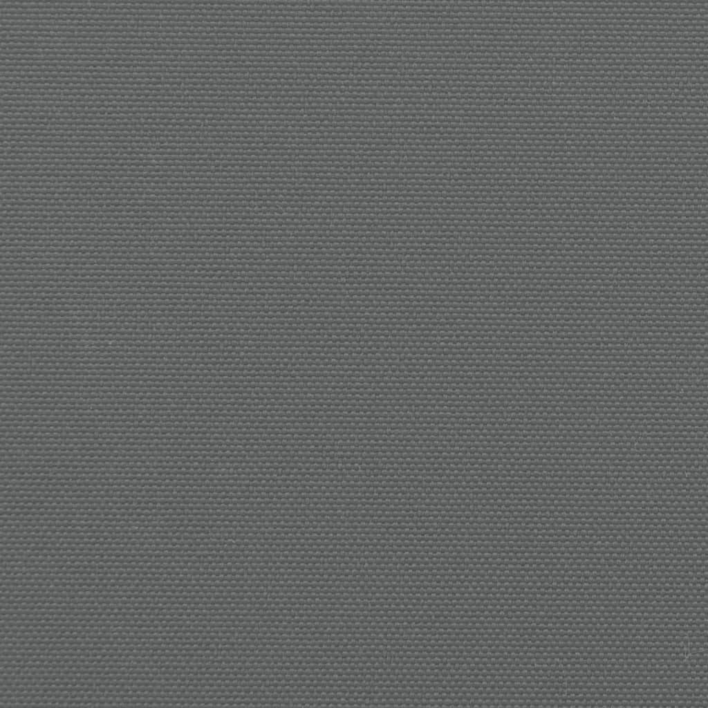 Ištraukiama šoninė pertvara, antracito spalvos, 140x600cm