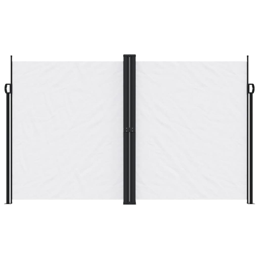 Ištraukiama šoninė markizė, baltos spalvos, 200x600cm