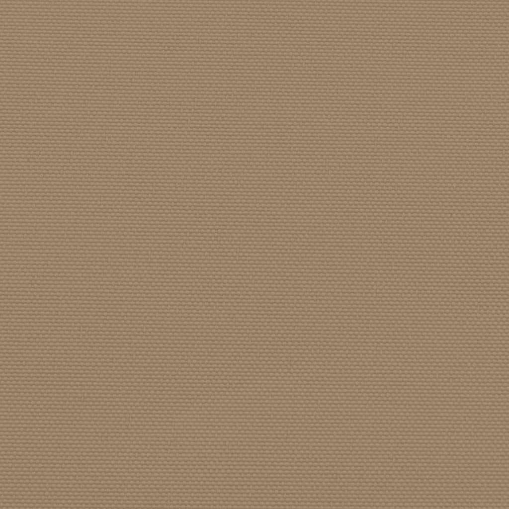Ištraukiama šoninė pertvara, taupe spalvos, 160x1000cm