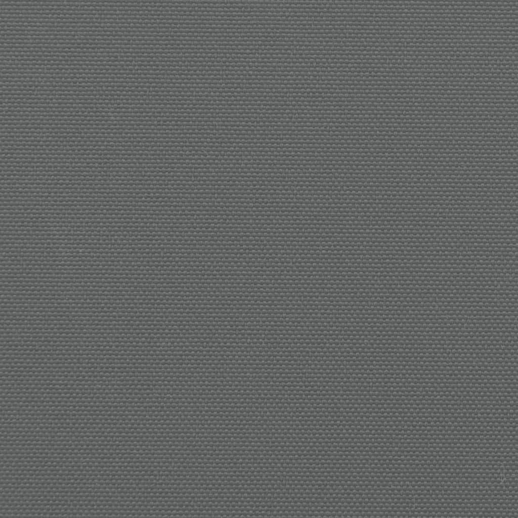Ištraukiama šoninė markizė, antracito spalvos, 180x1200cm