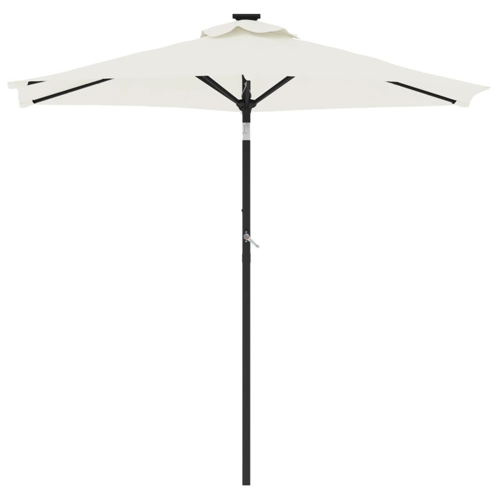 Sodo skėtis DEAN, balta, 225x225x212cm