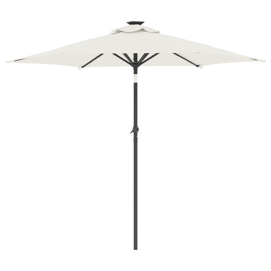 Sodo skėtis DEAN, balta, 225x225x212cm