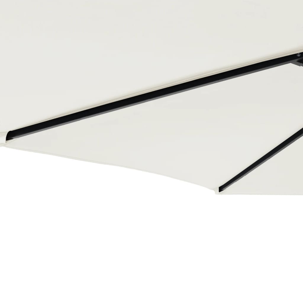 Sodo skėtis DEAN, balta, 225x225x212cm
