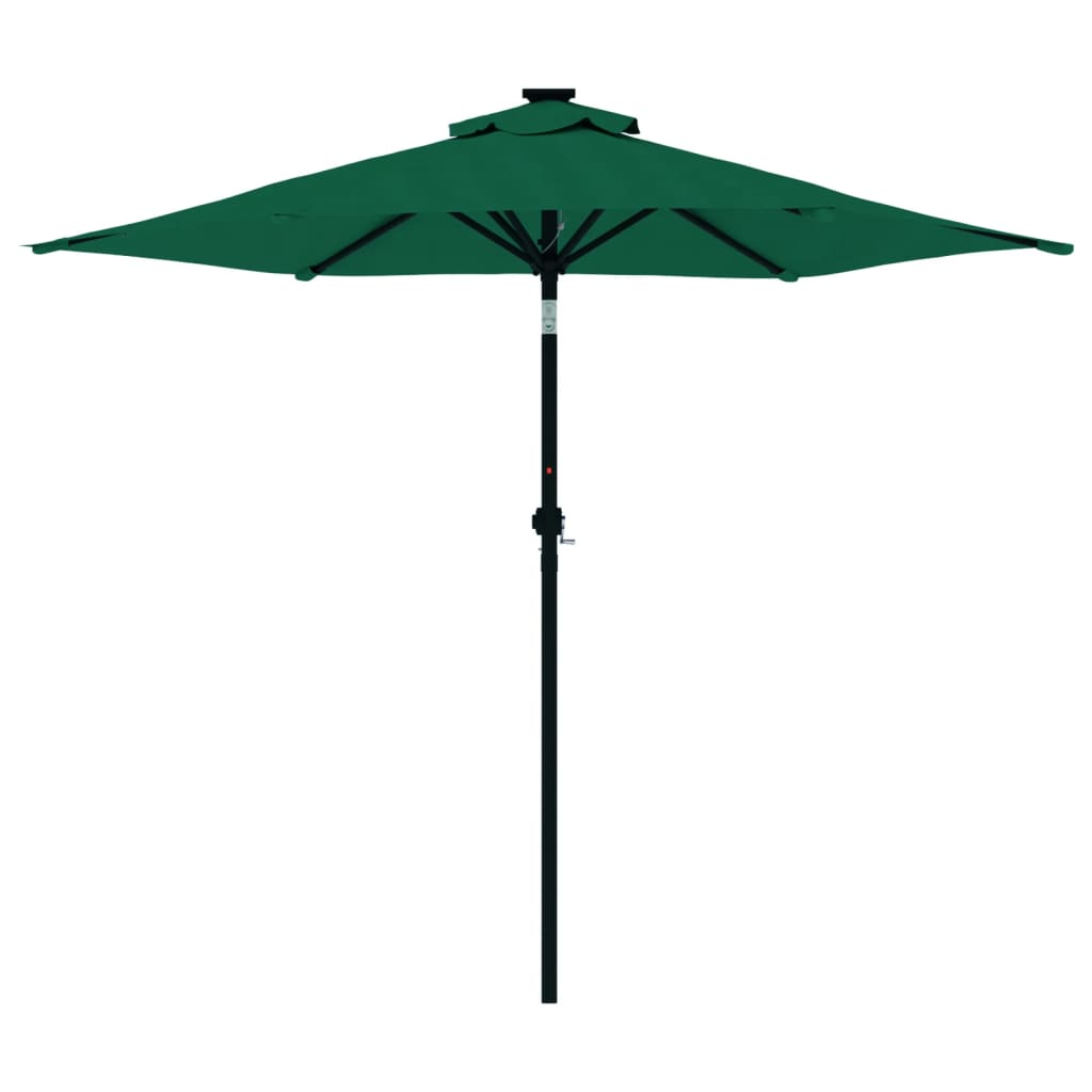Parasol with steel pole, anthracite, 225x225x212cm
