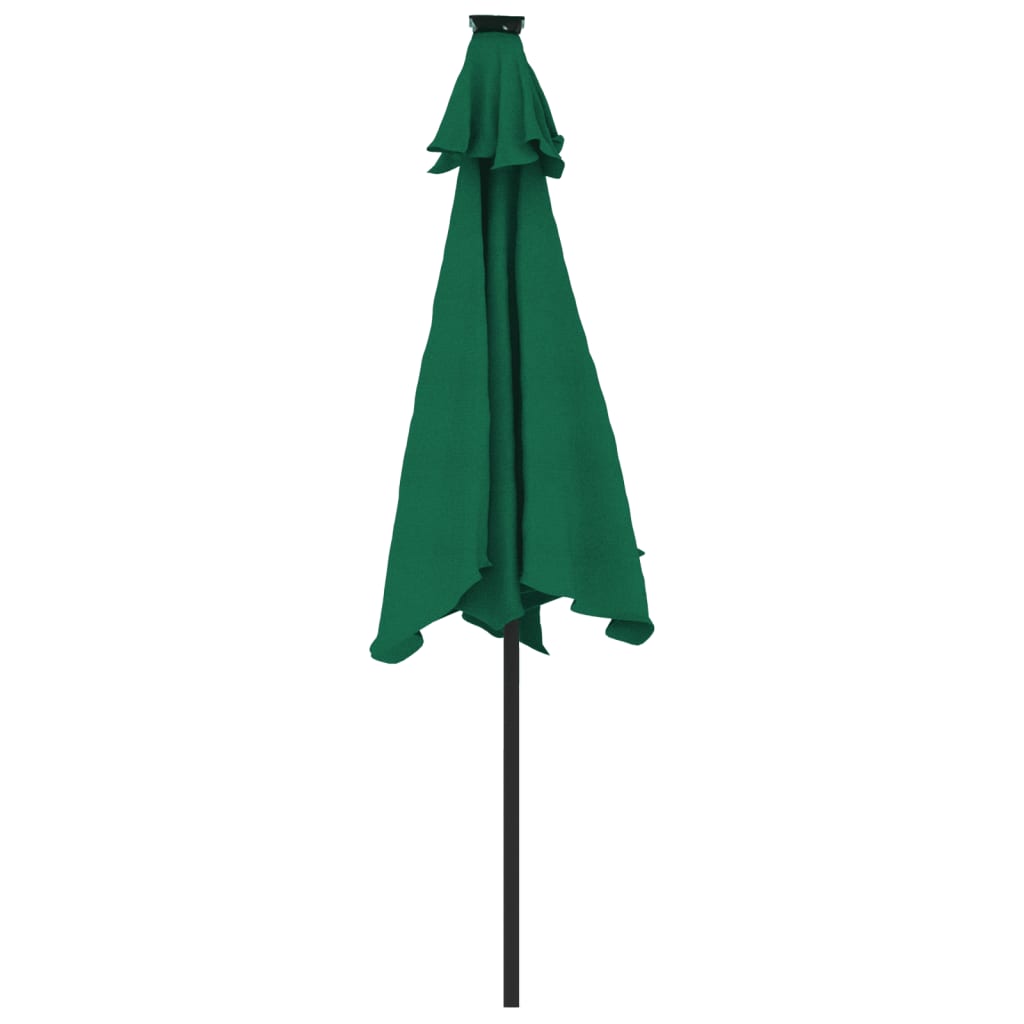 Parasol with steel pole, anthracite, 225x225x212cm