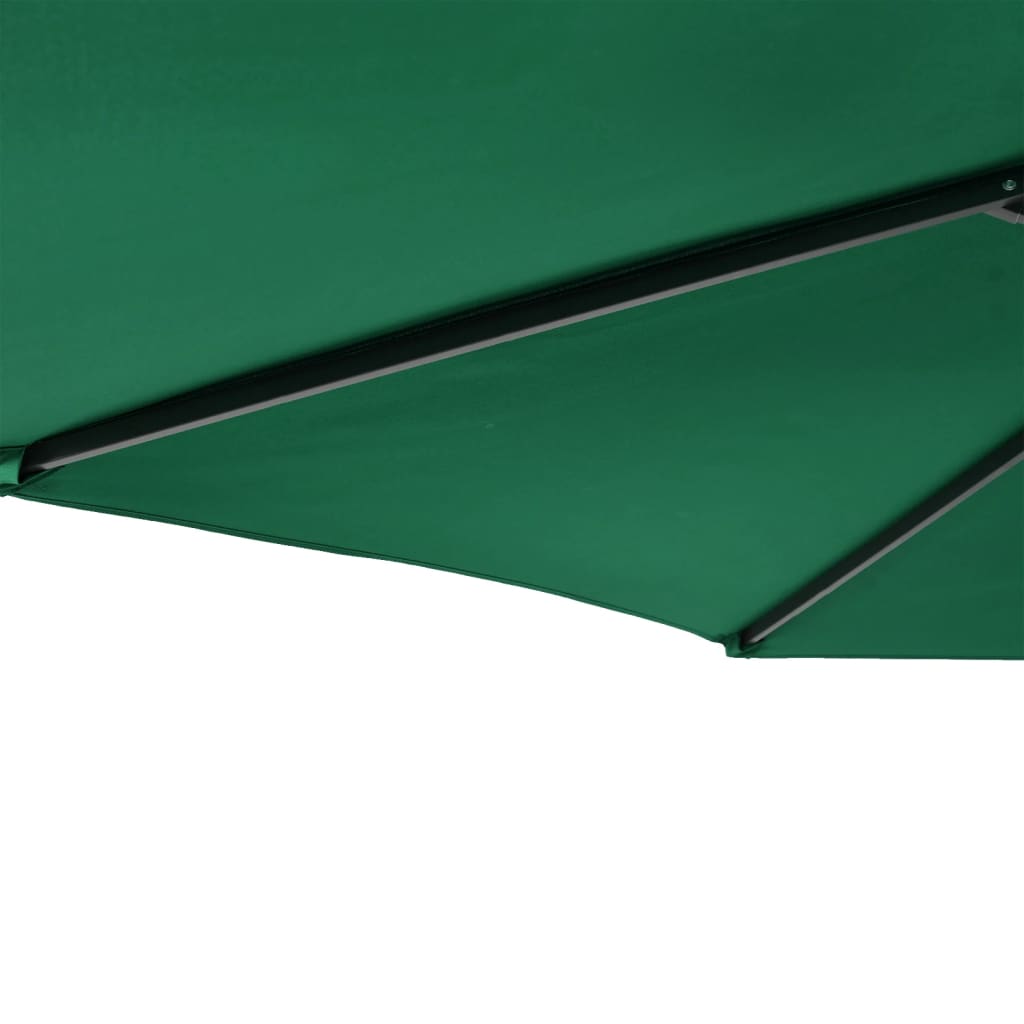Parasol with steel pole, anthracite, 225x225x212cm