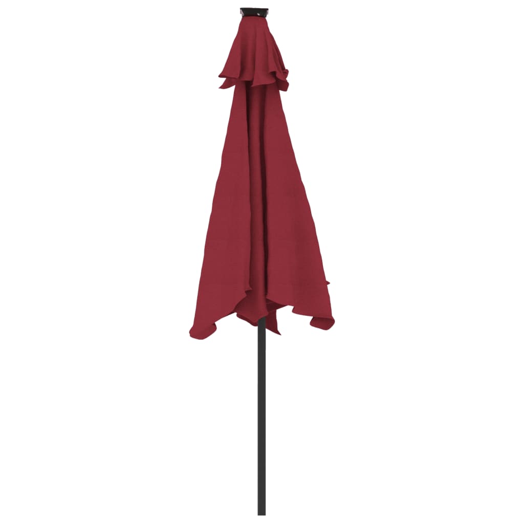 Sodo skėtis COLTER, raudona, 225x225x212cm A