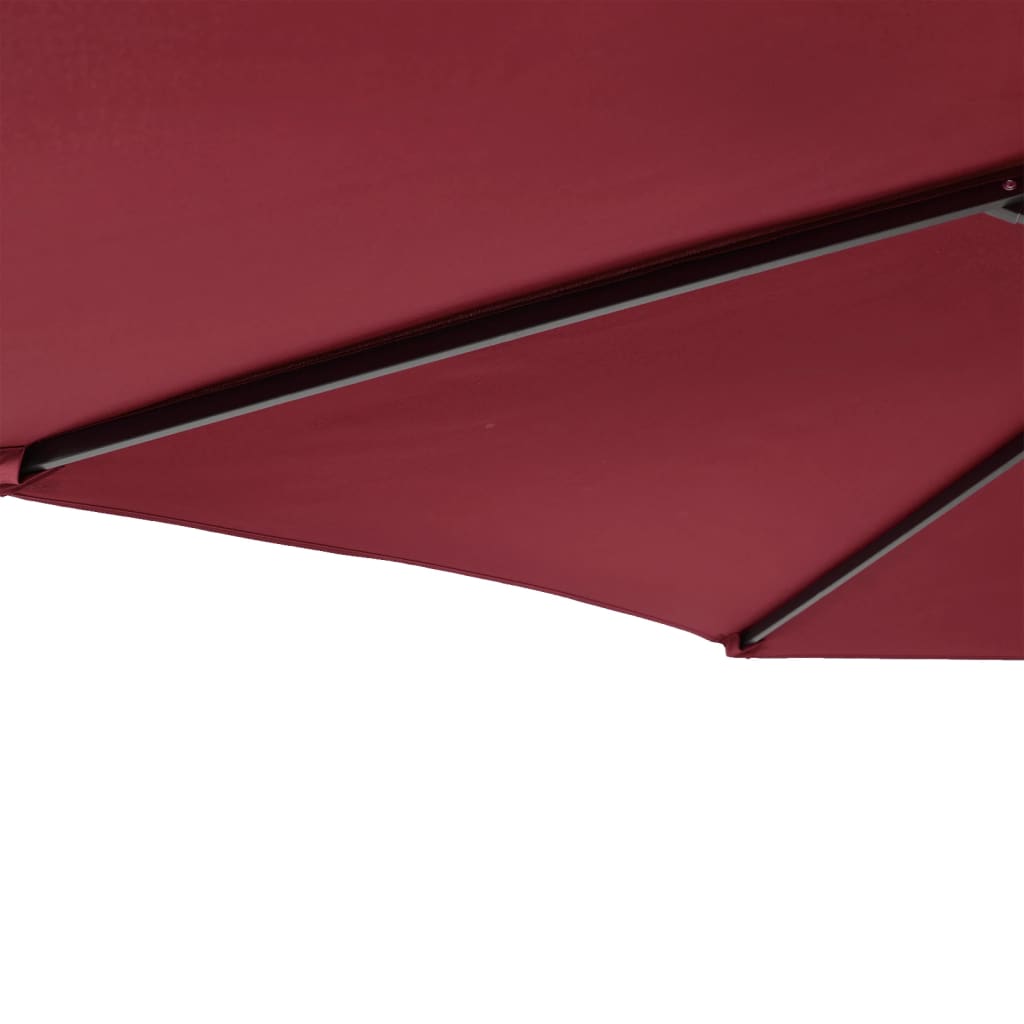 Sodo skėtis COLTER, raudona, 225x225x212cm A