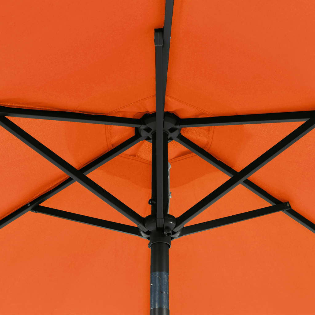 Dārza saulessargs COLTER, terakota, 225x225x212cm A