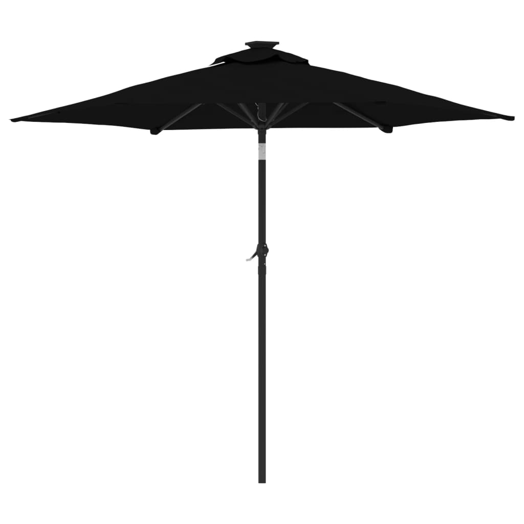 Sodo skėtis COLTER, juoda, 225x225x212cm A