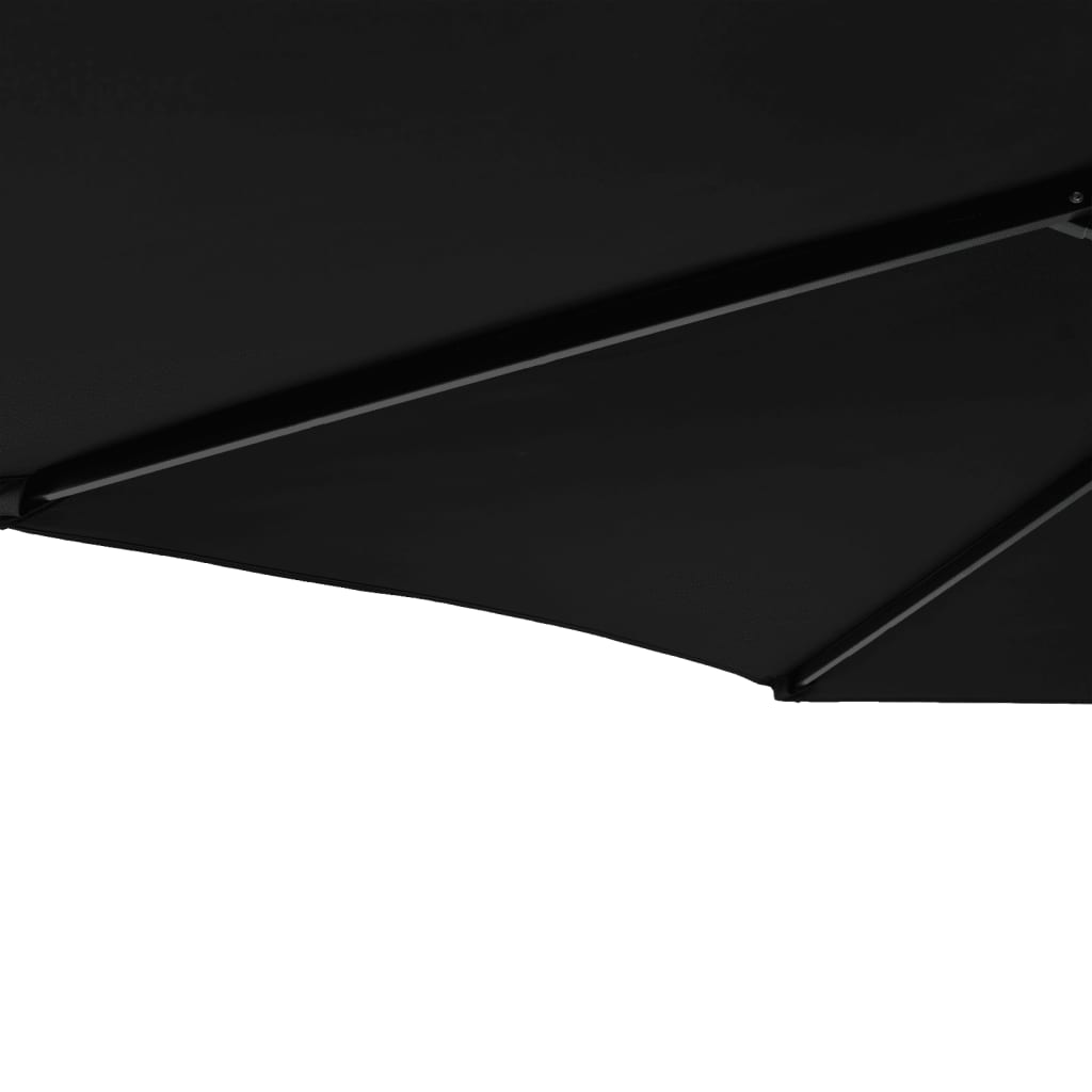Sodo skėtis COLTER, juoda, 225x225x212cm A