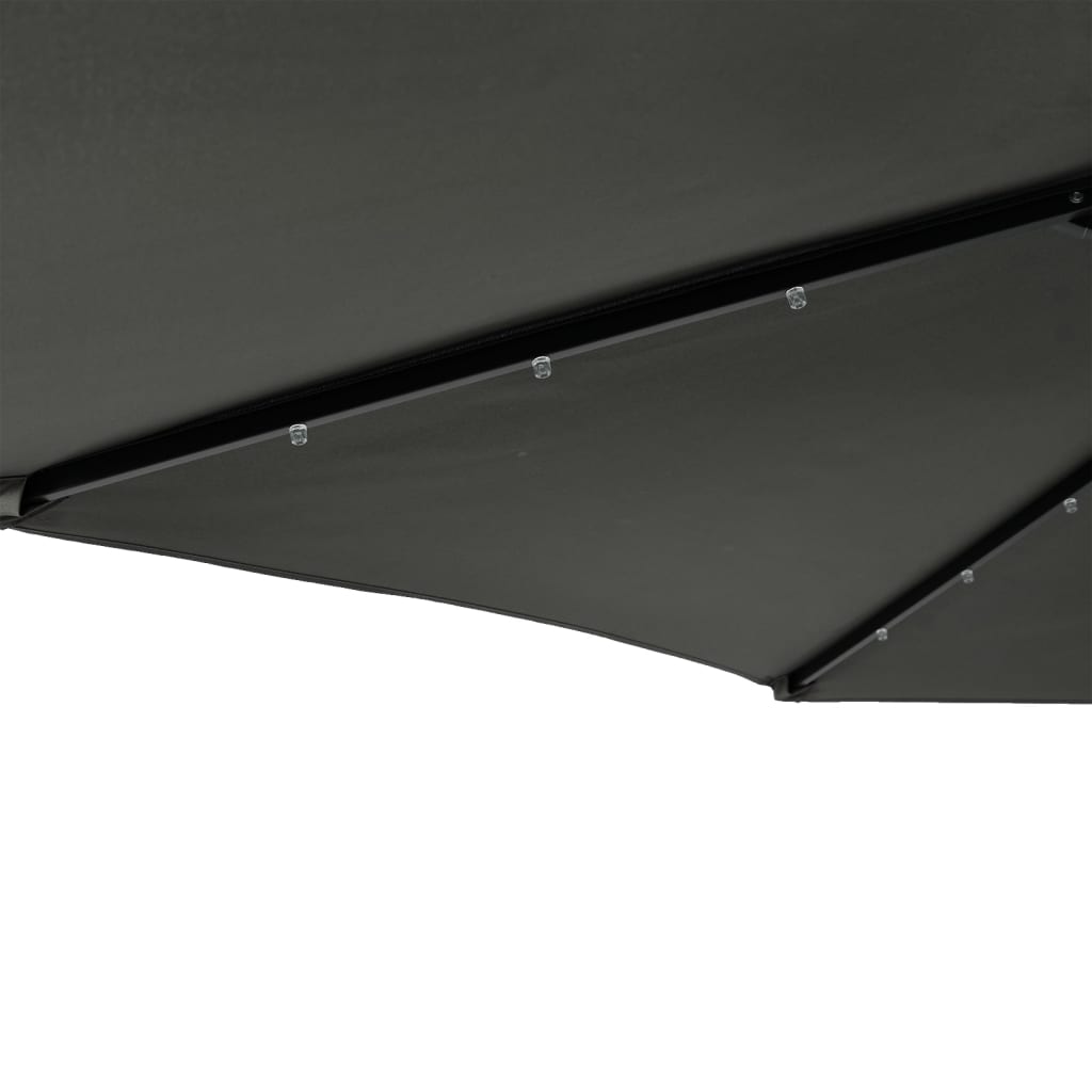 Sodo skėtis COLTER, antracitinė, 225x225x212cm C