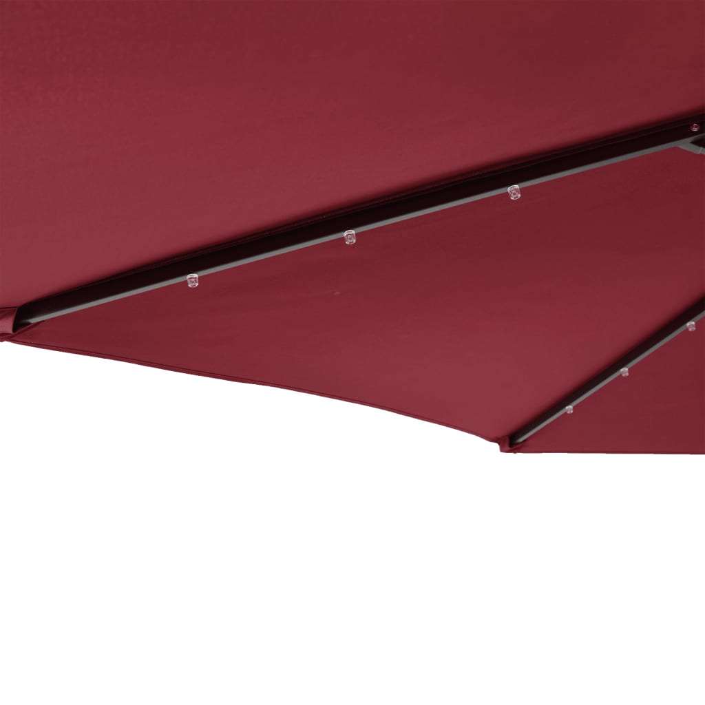 Sodo skėtis COLTER, raudona, 225x225x212cm B