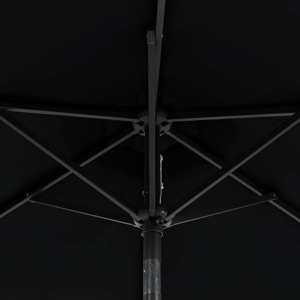 Sodo skėtis COLTER, juoda, 225x225x212cm B