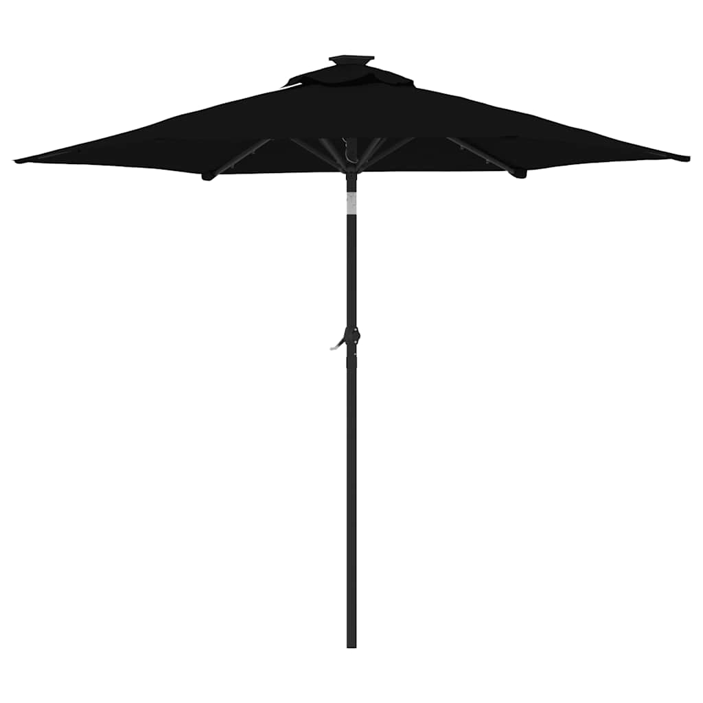 Sodo skėtis COLTER, juoda, 225x225x212cm B