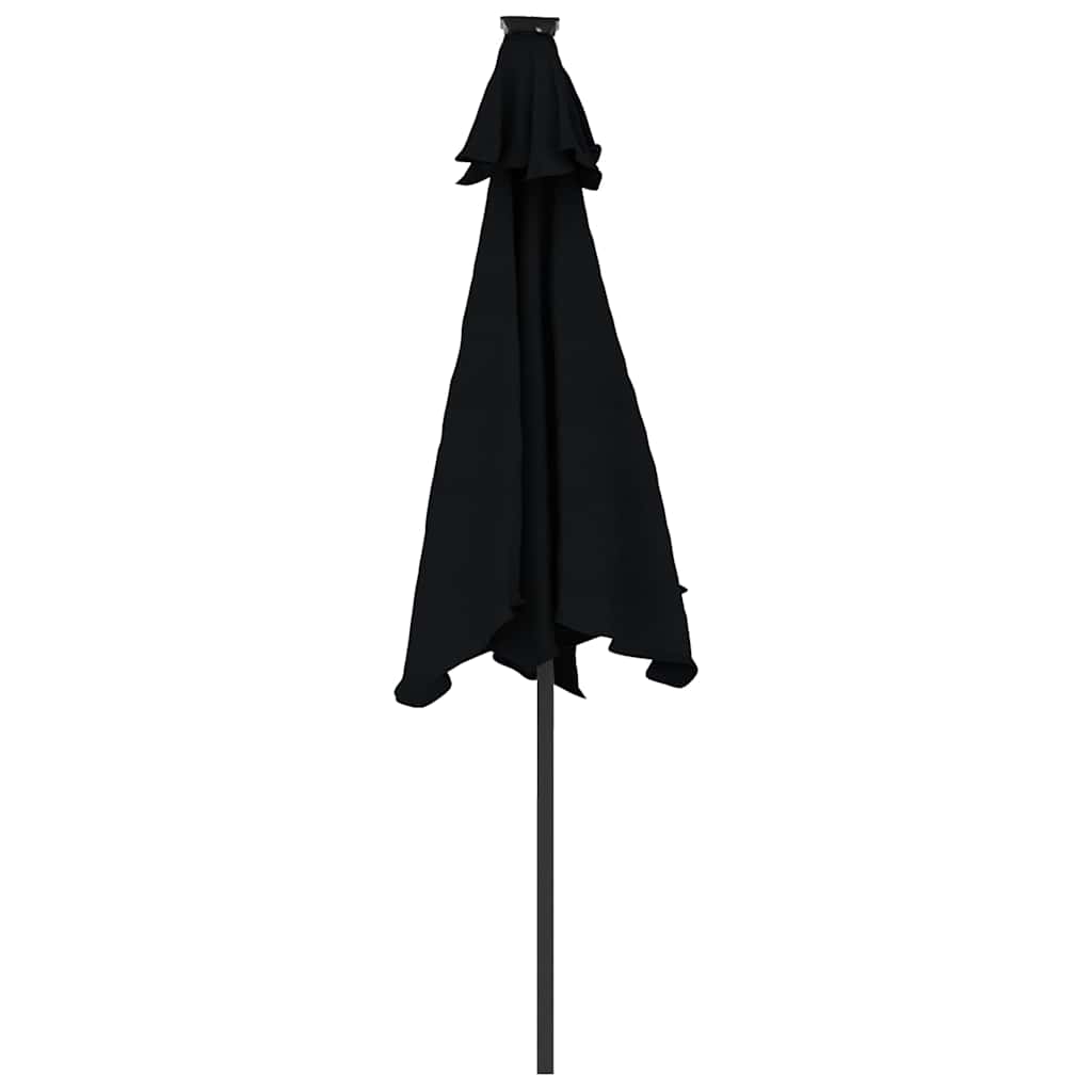 Sodo skėtis COLTER, juoda, 225x225x212cm B