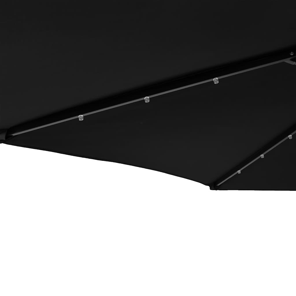 Sodo skėtis COLTER, juoda, 225x225x212cm B