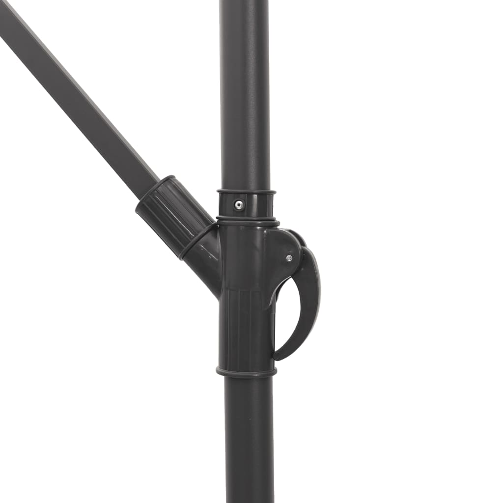 Sodo skėtis COOPER, ruda, 269x269x235cm A