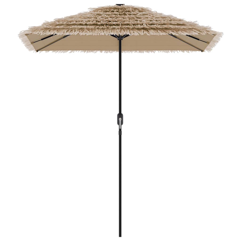 Sodo skėtis LED DANNY, ruda, 300x200x250cm