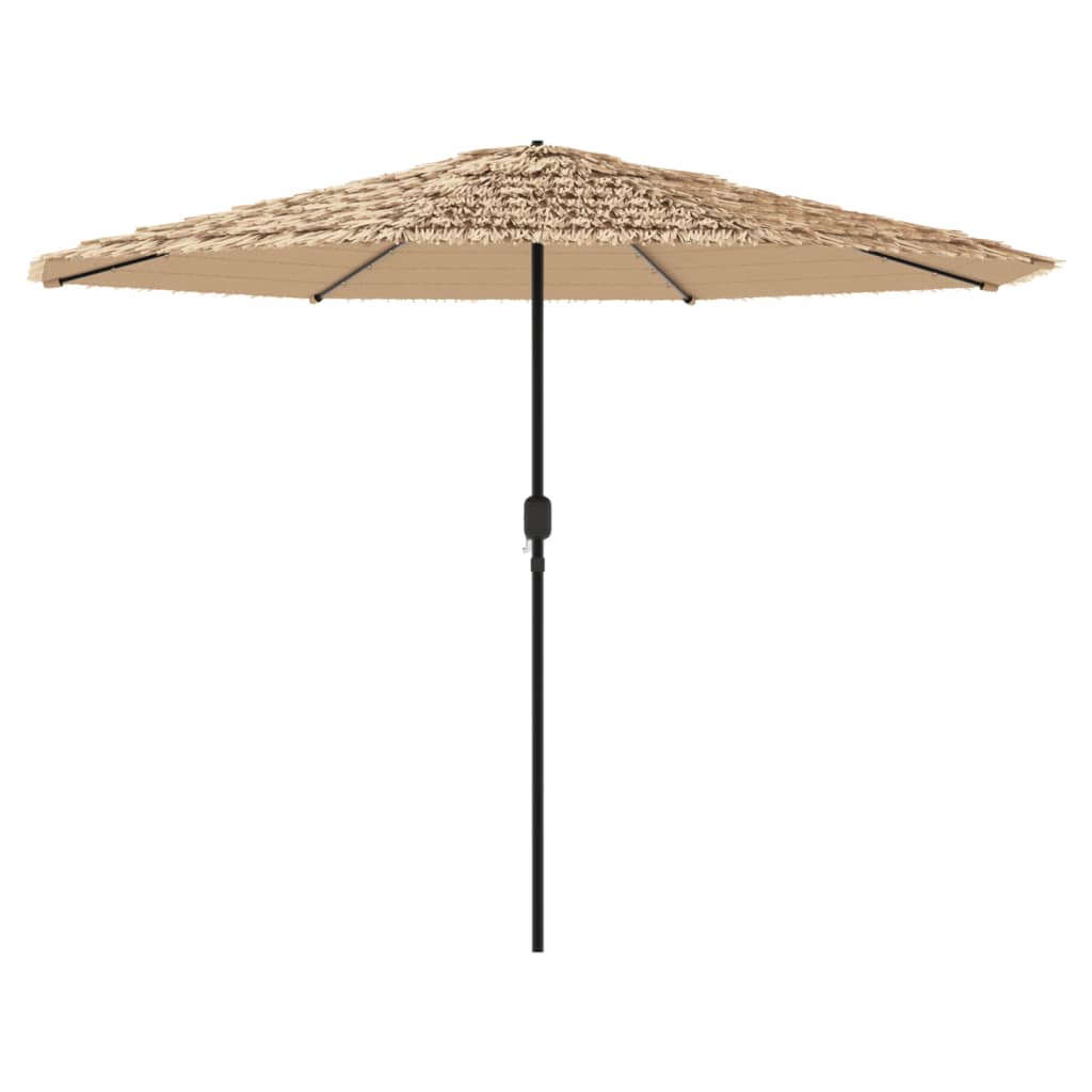 Sodo skėtis LED DARREN, ruda, 388x388x248cm