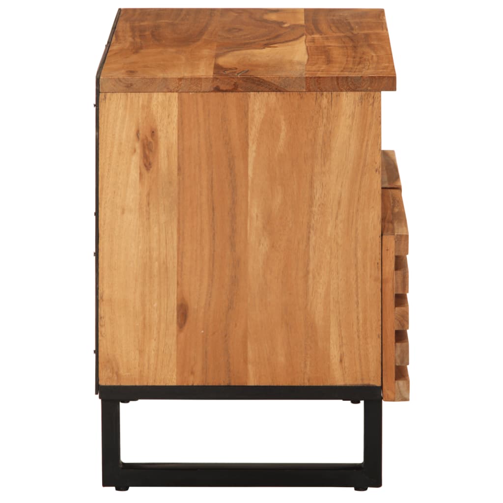 TV cabinet, 70x34x46cm, solid acacia wood