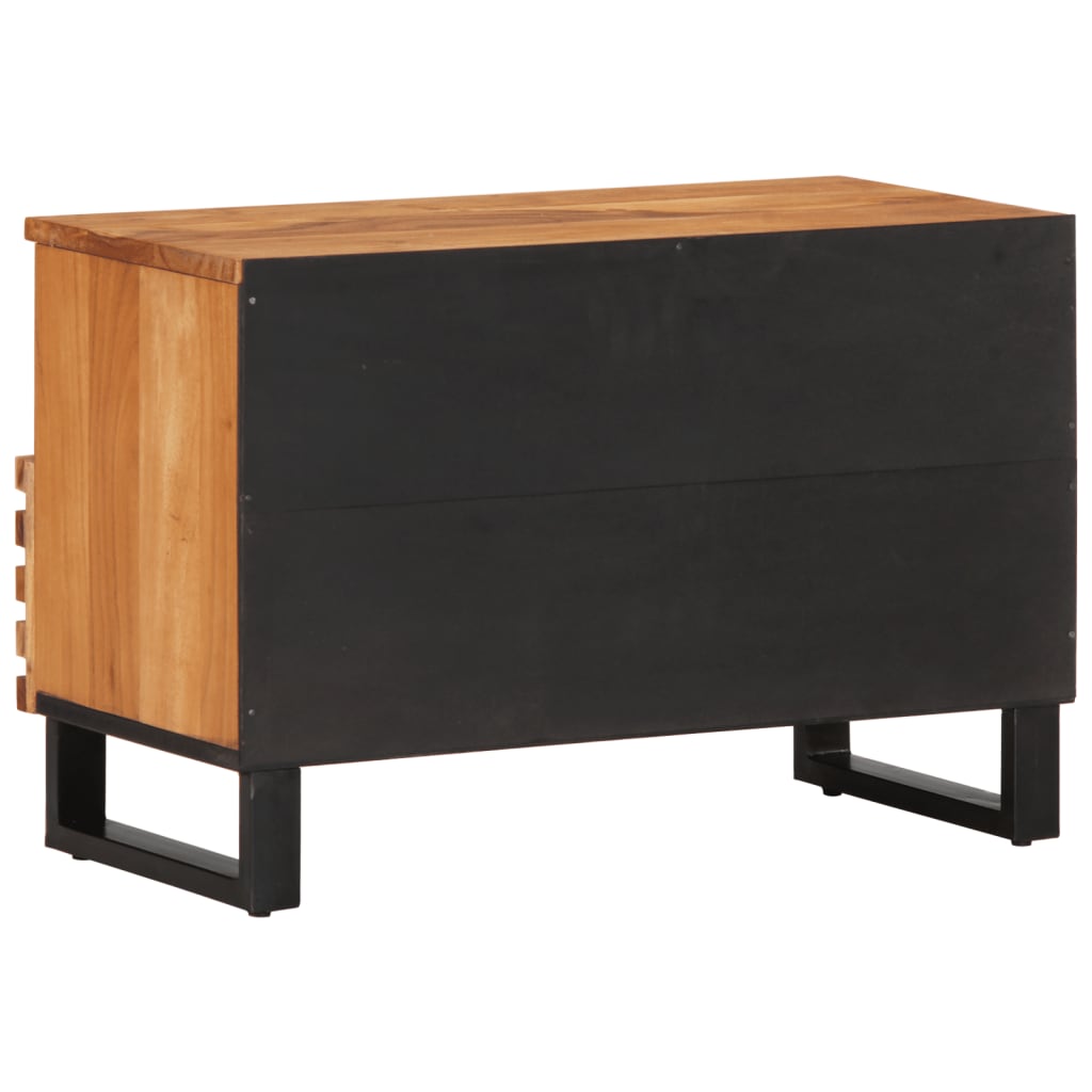 TV cabinet, 70x34x46cm, solid acacia wood