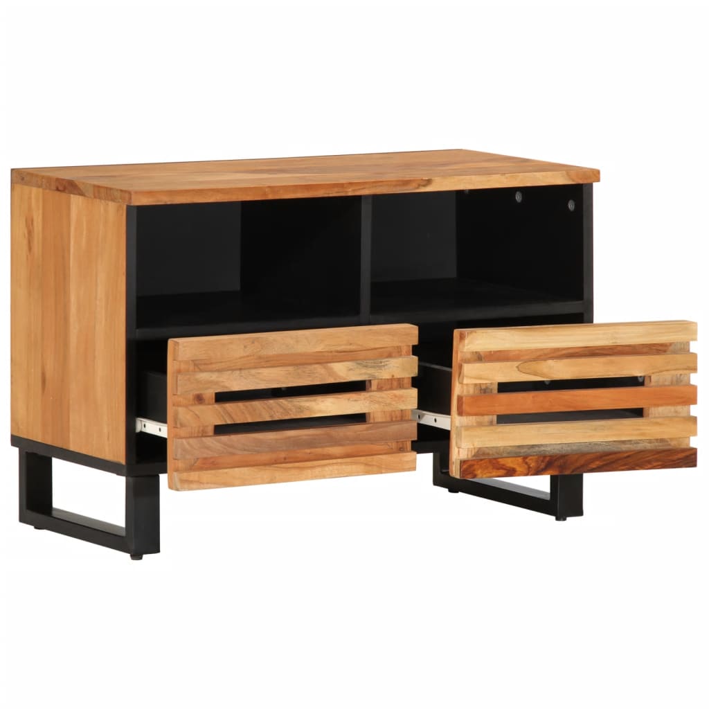TV cabinet, 70x34x46cm, solid acacia wood