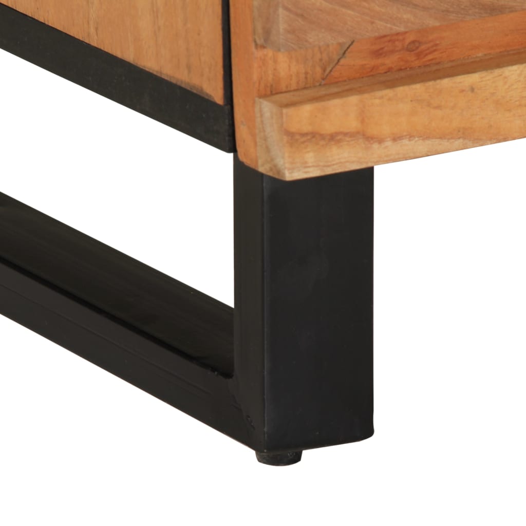 TV cabinet, 70x34x46cm, solid acacia wood